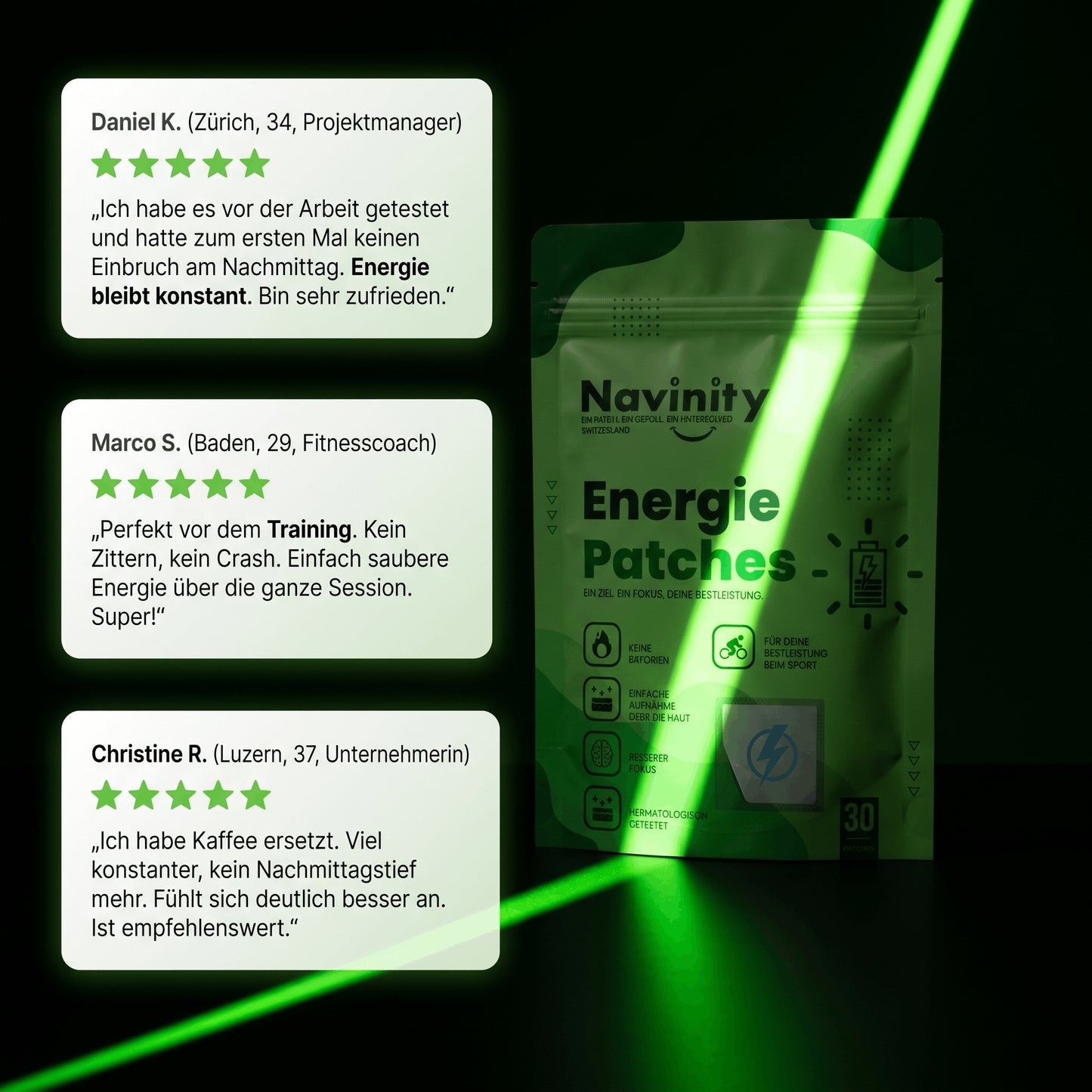 PowerUp™ - Premium Energie Patches