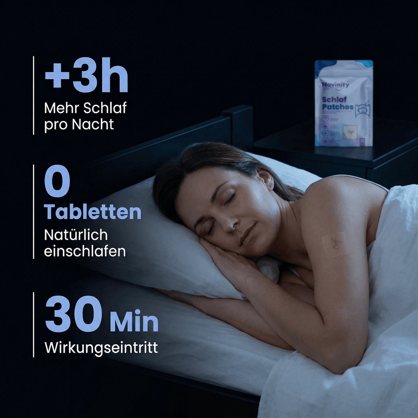 NightFlow™ - Premium Schlaf Patches