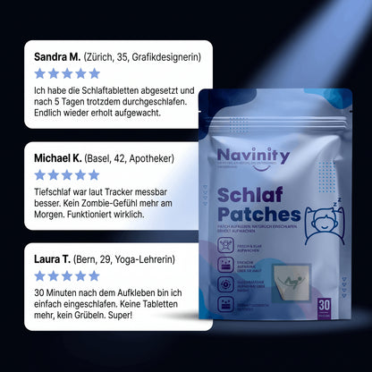 NightFlow™ - Premium Schlaf Patches