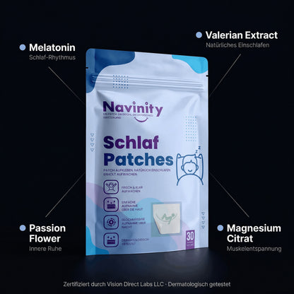 NightFlow™ - Premium Schlaf Patches